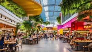 outlet mall dining guide